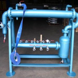 Water cooled after cooler blast chamber tank coating equipment